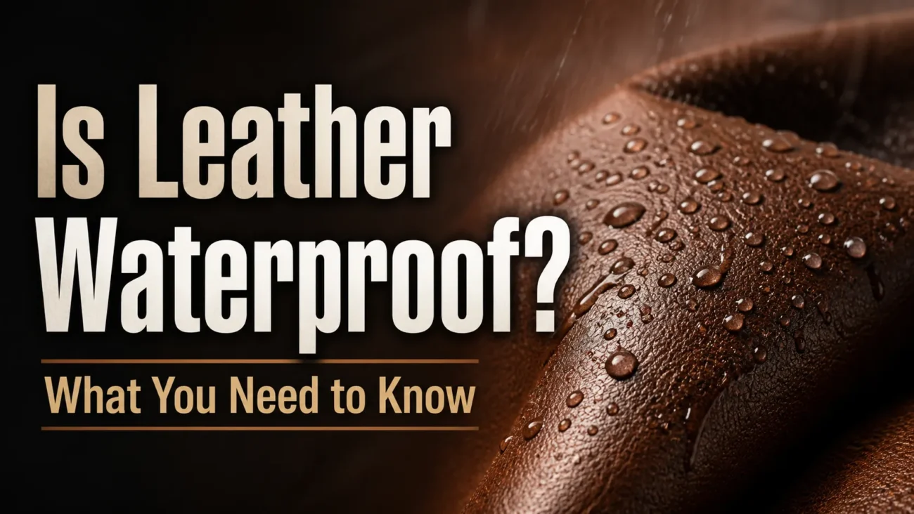 Is Leather Waterproof What You Need to Know