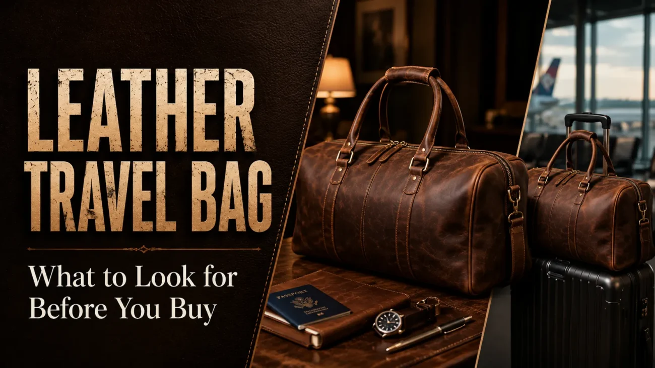 Leather Travel Bag: What to Look for Before You Buy