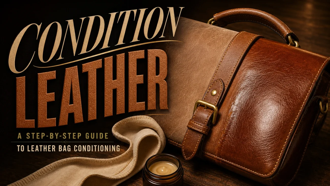 Condition Leather: A Step-by-Step Guide to Leather Bag Conditioning