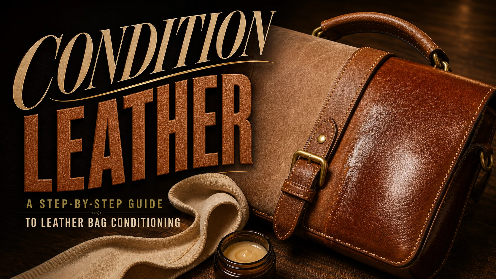 Condition Leather: A Step-by-Step Guide to Leather Bag Conditioning